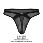 PIK 26098 Sobek Thongs Color Black Size L - Image 7