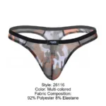 PIK 26116 Cam Thongs Color Multi-colored Size XL - Image 7