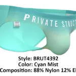 BRUT4392 Bare Bikini Color Cyan Mist Size M - Image 14