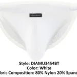 DIAMU3454BT Desire Intima Low Rise Bikini Color White Size M - Image 5