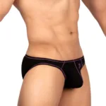 Alternative view of EPUS4563 Prime Eutopia Bikini Brief Color Charcoal Size L