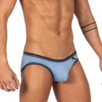 LCUT4358 Barn Boy Low Rise Mini Brief Color Denim Size M - Image 4