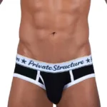 SCUS4529 Classic Mid Waist Mini Briefs Color Black Size M - Image 6