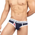 SCUS4529 Classic Mid Waist Mini Brief Color Navy Size L - Image 3