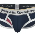 SCUS4529 Classic Mid Waist Mini Brief Color Navy Size L - Image 4
