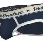 SCUS4529 Classic Mid Waist Mini Brief Color Navy Size L - Image 5