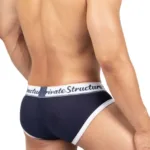Alternative view of SCUS4529 Classic Mid Waist Mini Brief Color Navy Size L