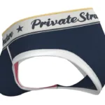 SCUS4529 Classic Mid Waist Mini Brief Color Navy Size L - Image 7