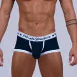 Alternative view of SCUS4530 Classic Mid Waist Trunks Color Navy Size S