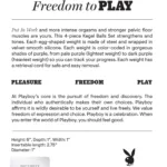 Playboy Pleasure - Put in Work - Kegel Balls Set - Acai Ombre