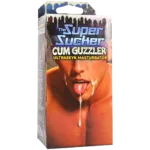 The Super Sucker - Cum Guzzler - Male Mouth Ultraskyn Masturbator Vanilla
