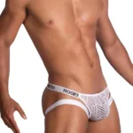 RS071 Jockstrap Color White Size L