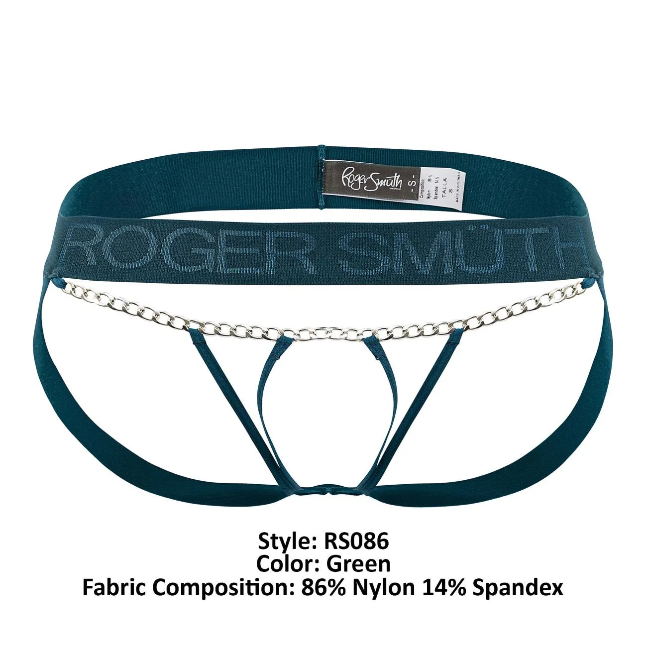 RS086 Jock-Thong Color Green Size S - Image 7