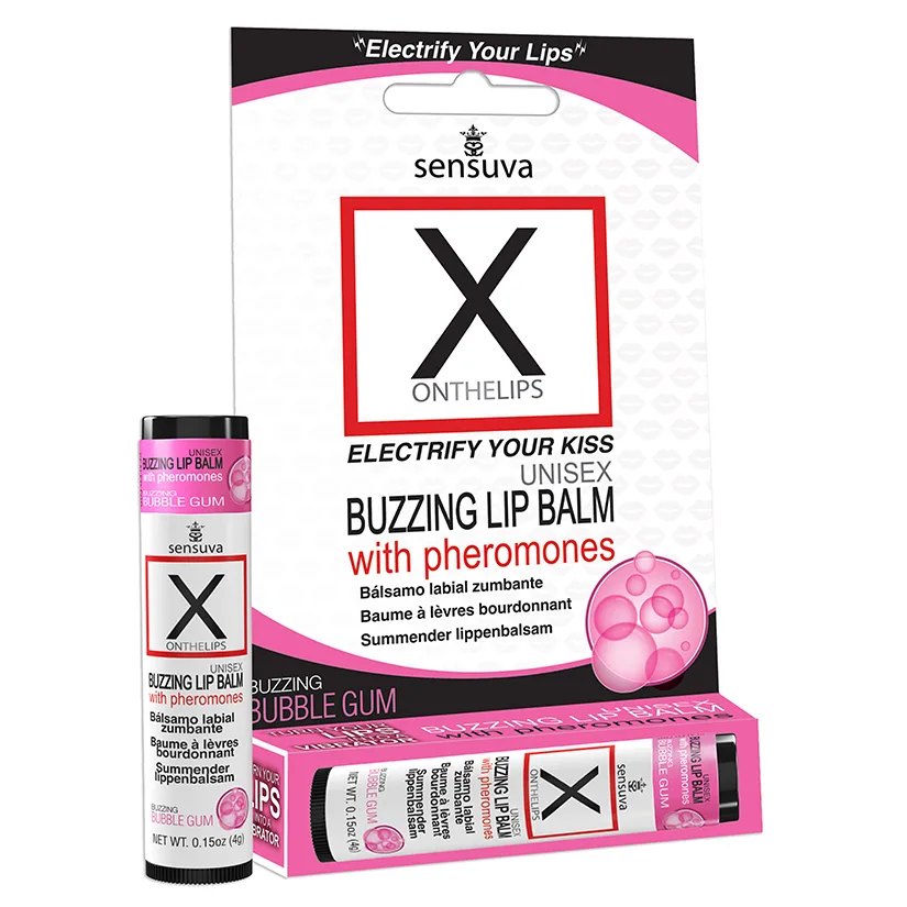 X on the Lips With Pheromones Bubble Gum