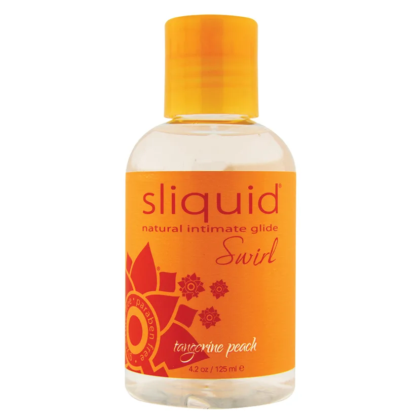 Sliquid Swirl Intimate Glide-Tangerine Peach 4.2oz