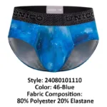 24080101110 Infinito Briefs Color 46-Blue Size S - Image 8