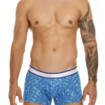 24100100106 Palindromo Trunks Color 46-Blue Size S - Image 4