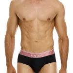 24110101108 Oro Rosa Briefs Color 99-Black Size S - Image 7