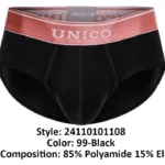 24110101108 Oro Rosa Briefs Color 99-Black Size S - Image 13