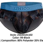 25020101102 Epitome Briefs Color 99-Black Size S - Image 10