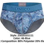 25020101111 Ostion Briefs Color 46-Blue Size S - Image 10