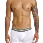 25040100122 Sensacion Trunks Color 00-White Size S - Image 5