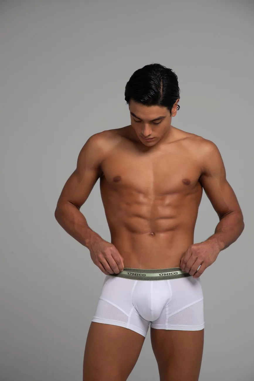 25040100122 Sensacion Trunks Color 00-White Size S - Image 4