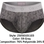 25050101103 Chisell Briefs Color 59-Gray Size M - Image 13