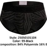 25050101104 Zelmur Briefs Color 99-Black Size S - Image 14