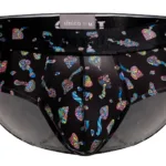 25060101103 Hongos Briefs Color 99-Black Size M - Image 7