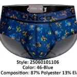 25060101106 Pacer Briefs Color 46-Blue Size S - Image 10