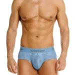 26020101111 Lenoso Briefs Color 46-Blue Size M - Image 4