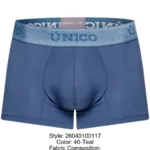 26040100117 Classic Trunks Color 46-Teal Size 2XL - Image 15