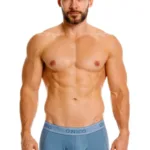 26040100127 Classic Trunks Color 46-Blue Size 2XL