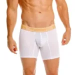 26040100225 Amber Boxer Briefs Color 00-White Size 2XL