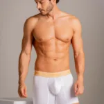 26040100225 Amber Boxer Briefs Color 00-White Size XL - Image 7
