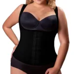 100A Rebecca Under Bust Waist Cincher Color Black Size 2XL (42) - Image 3