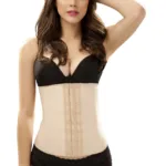 102 Valerie Latex Waist Cincher Color Nude Size 2XL (42)