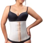102 Valerie Latex Waist Cincher Color Nude Size 3XL (44) - Image 7