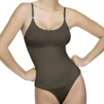 105 Lea Bodysuit in Bikini Color Black Size L (38) - Image 3