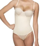 107 Evonne Underbust Bodysuit in Bikini Color Nude Size 2XL (42)