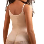 136 Megane Open Bust Bodysuit w/ Lace Trim Color Nude Size 2XL (42) - Image 6
