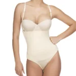 210 Nadine Strapless Bodysuit in Bikini Color Nude Size 2XL (42)