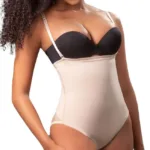 210 Nadine Strapless Bodysuit in Bikini Color Nude Size L (38) - Image 5