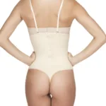 Alternative view of 211 Nadine Strapless Bodysuit in Thong Color Nude Size XS (32)