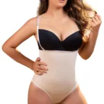 211 Nadine Strapless Bodysuit in Thong Color Nude Size XS (32) - Image 5
