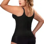400 Felice Underbust Waist Cincher w/ Zipper Color Black Size 2XL (42) - Image 8