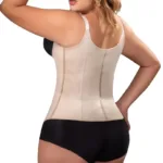 400 Felice Underbust Waist Cincher w/ Zipper Color Nude Size 3XL (44) - Image 8