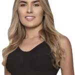 5083 Back-support Brassiere Color Black Size 2XL (42)