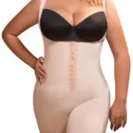 938 Full Body Control Suit w/ High Back Color Nude Size XS (32) - Image 3
